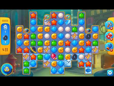 Fishdom 2021 - Level 6055   #playrix #fishdom #gaming