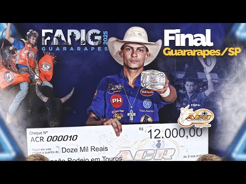 GUARARAPES-SP 2025 | DISPUTA FINAL em TOUROS