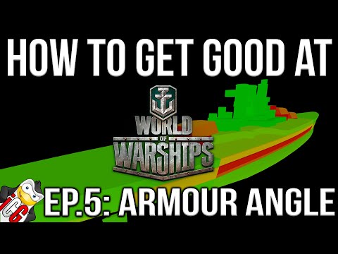 How to Get Good at World of Warships Episode 5: Effective Armour Angle on PUSHING & KITING