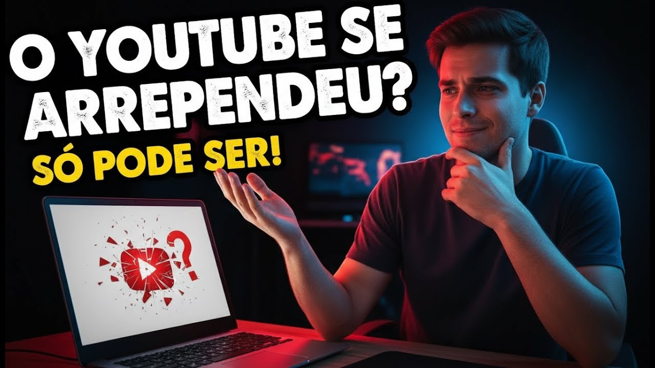 YouTube VOLTOU ATRAS Monetização em RISCO ou LIBERADA O que MUDA nas Políticas OFICIAIS de 2026