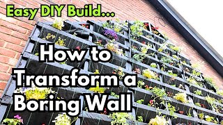 Transform Your Dull Wall into an Amazing Living Feature!