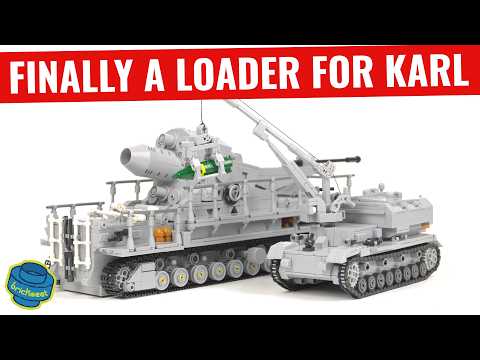 Karl-Gerät + Loader Tank – einzigartige Kombination mit beweglichen Teilen