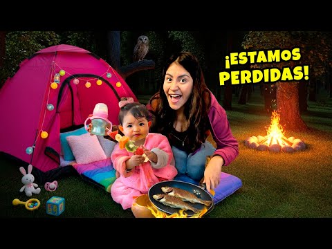 WE CAMPED FOR THE FIRST TIME 🏕️We got lost and SPENT THE NIGHT HERE! |Conny Merlin