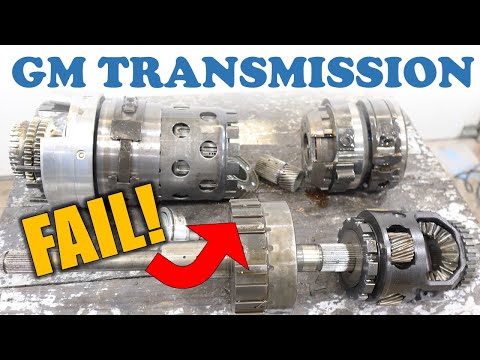 Blown up! Pontiac 4T65E Transmission Teardown