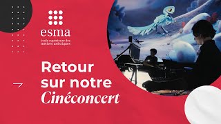 Ciné-Concert 2024 : l'ESMA, le MAAV et le Conservatoire de Lyon font naître la magie