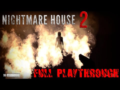 Nightmare House 2  full playthrough - Half-Life 2 (Source engine) horror mod