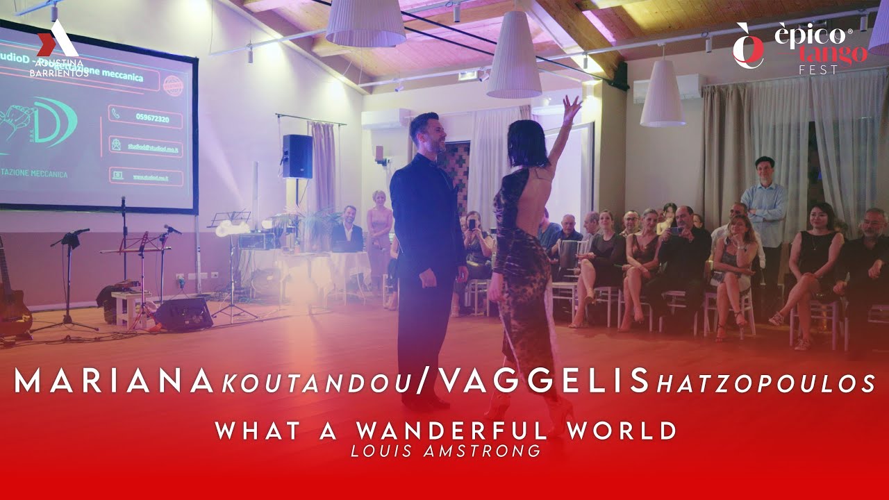Video thumbnail for MARIANNA KOUTANDOU & VAGGELIS HATZOPOULOS - WHAT A WONDERFUL WORLD --