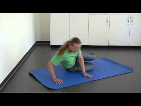 Übung der Woche Ausgabe 35 - Kräftigung Gesäßmuskulatur und der schrägen Bauchmuskulatur