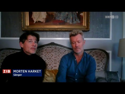 A-HA MORTEN HARKET & MAGNE FURUHOLMEN INTERVIEW FOR AUSTRIAN TV PROMOTING TRUE NORTH OCTOBER 27 2022