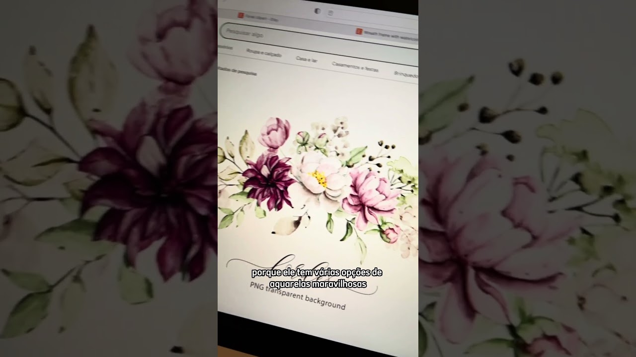 Where to find florals for wedding invitations #digitalinvitation #weddinginvitation