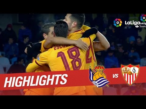Highlights Real Sociedad vs Sevilla FC (0-4)