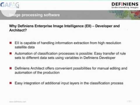 eCognition: Rapid Forest Classification Webinar Part 1/2