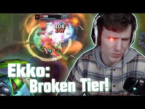 Hashinshin: Ekko is BROKEN now! Tank Ekko makes more sense?