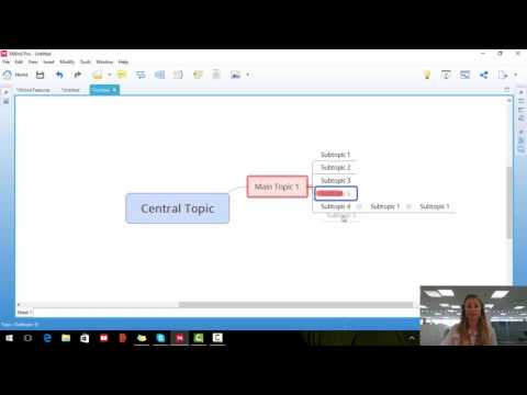 Xmind 8 Tutorial - Inputting content