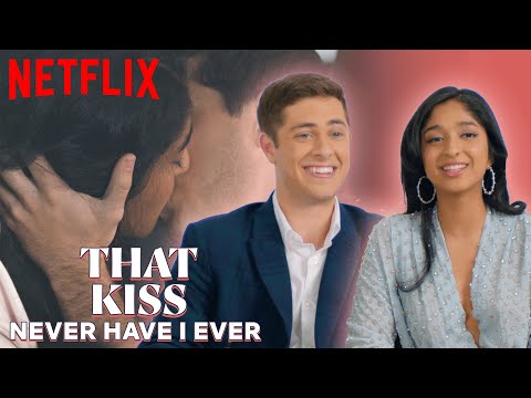 Maitreyi and Jaren Break Down Their Kiss in Never Have I Ever | Netflix
