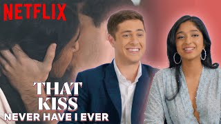 Maitreyi and Jaren Break Down Their Kiss in Never Have I Ever | Netflix video