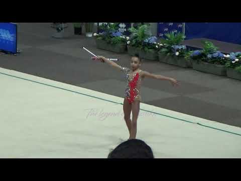 Janène CARILIEN massues - 2019 Championnat de France Créteil AA (junior Elite)