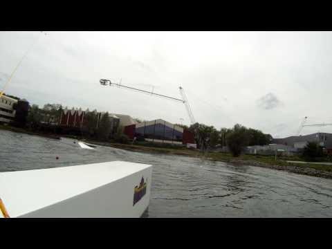 Wasserski Wedau 20120607 GOPR0691 Eine Runde #2