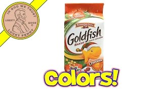 preview picture of video 'Goldfish Cheddar Crackers, Fun Holiday Colors - 2013 Christmas Candy & Snack Series'