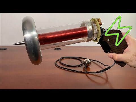 Tesla Coil Plasma Gun ⚡ Gadgetify
