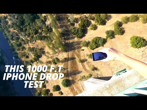 iPhone X vs 1000ft Tallest Bridge Drop (Test) | iPhone Drop Test