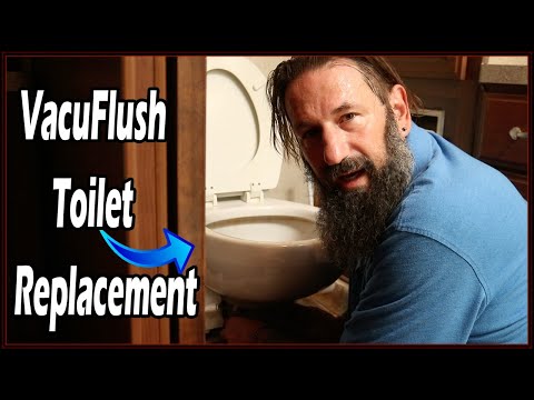 Sealand / Dometic Vacuflush Toilet Replacement For RV's and Boats