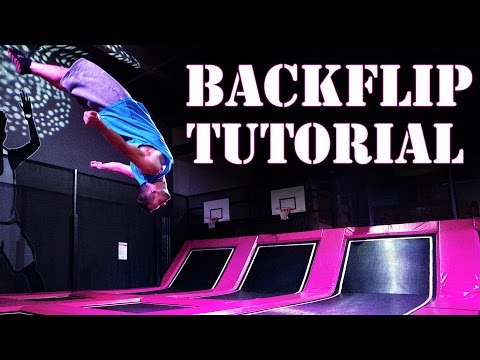 BACKFLIP (Rückwärts Salto) lernen | TRAMPOLIN Tutorial (deutsch)