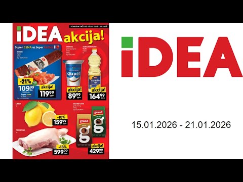 Idea katalog - Nedeljni katalog - 15.01.-21.01.2026