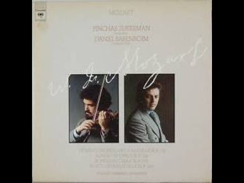Mozart - Pinchas Zukerman, Daniel Barenboim, Violin Concerto No. 2 / Adagio / Rondo /Rondo In B-Flat