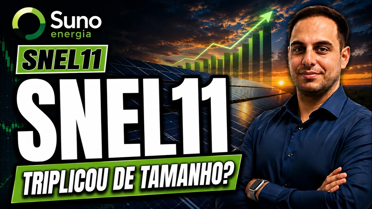 Data Center e IA: Quem Vai Fornecer Energia? (SNEL11) #sunoassetpb
