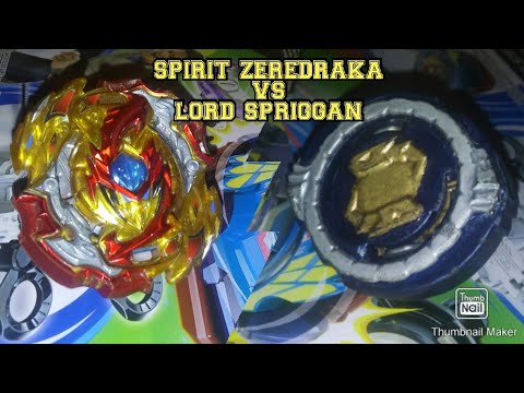 One Last Time. Spirit Zeredraka vs Lord Spriggan Epic 3D Printed Beyblade Battle!