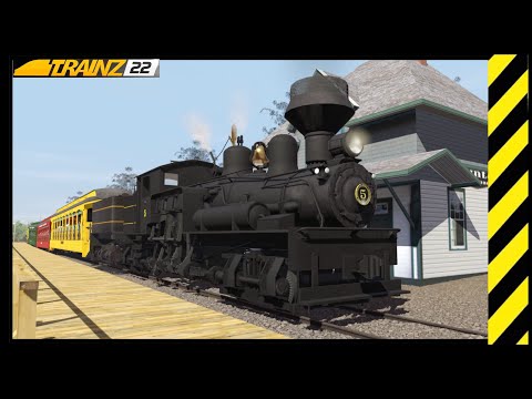TRS22  |  Shay Mountain Railroad theme park 🚂