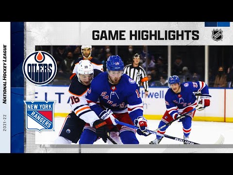 Oilers @ Rangers 1/3/22 | NHL Highlights