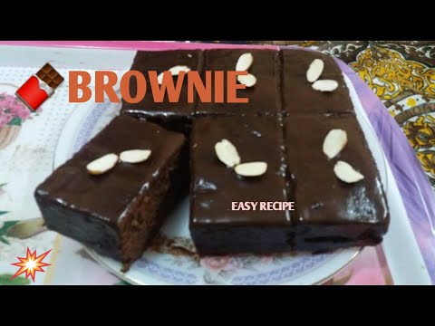 HOW TO MAKE CHOCLATE BROWNIE STEP BY STEP RECIPE