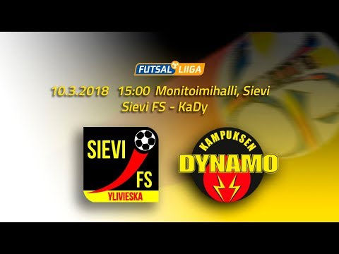 10.3.2018 Sievi FS - KaDy klo 15.00 Futsal Liiga