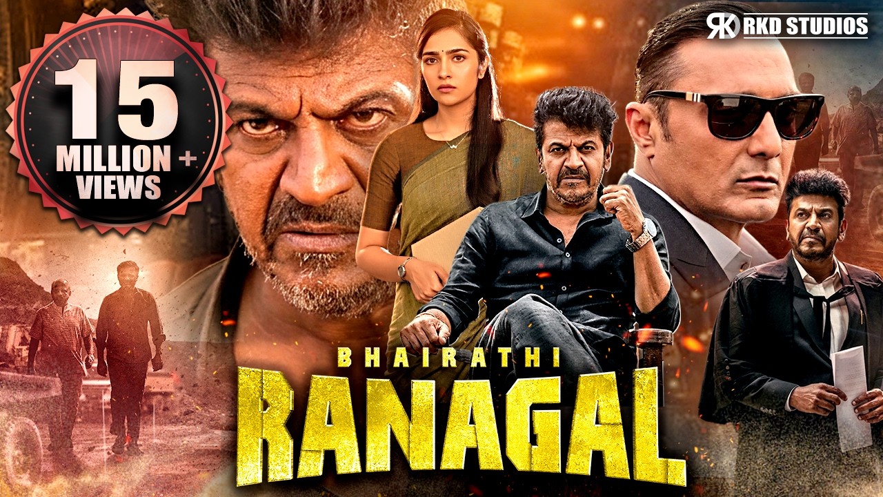Bhairathi Ranagal | Latest Hindi Dubbed Action Movie | Shiva Rajkumar, Rukmini Vasanth, Srii Murali