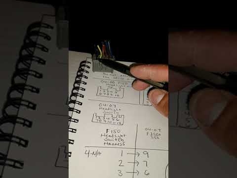 Headlight switch install for dash swap.