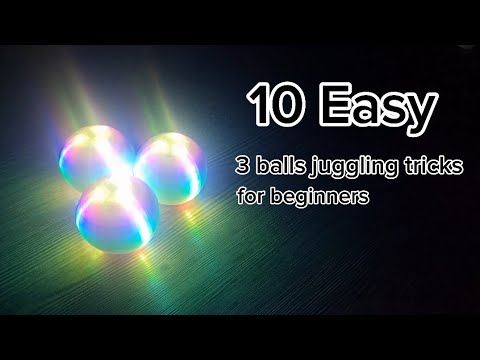 10 easy 3 ball juggling tricks for beginners
