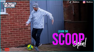 "Master the Hook Scoop Spin| Technical Football Skill Tutorial!"