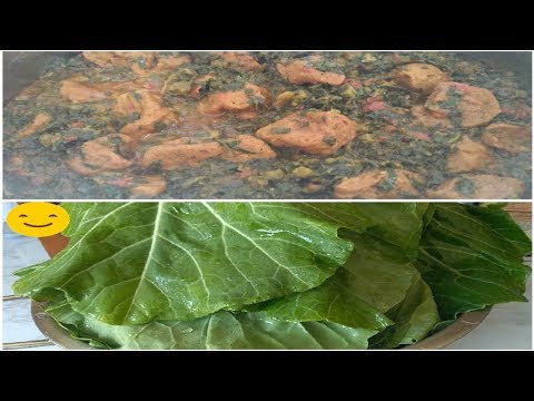 Liberian Vegetarian Fry Collard Greens - TOTAL Surprise