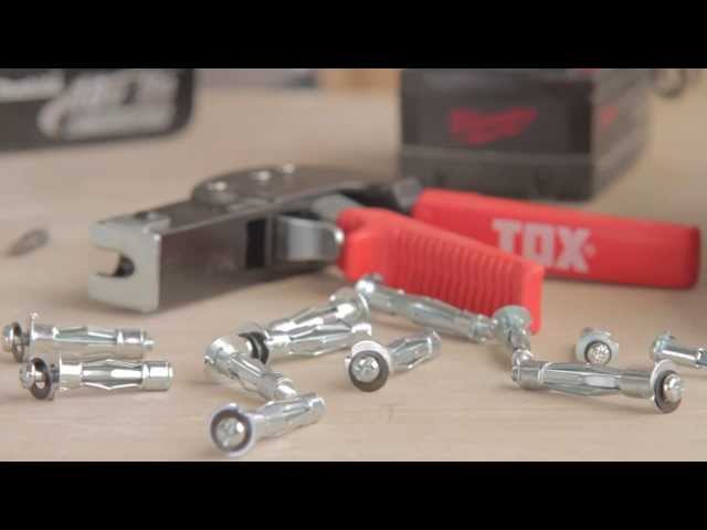 Video Teaser für TOX Dübel-Tipps: Metall-Hohlraumdübel Acrobat mit Zange