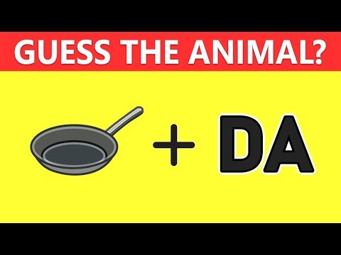 Can You Guess The Animal By Emoji? | Emoji Guess Challenge | Emoji Movie Puzzles Video