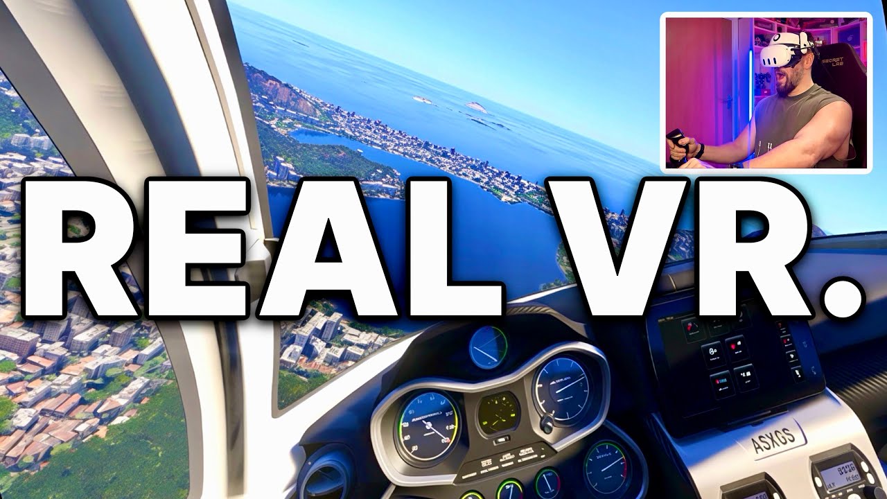 Microsoft Flight Simulator 2024 in VR Is Absolutely UNBELIEVABLE!