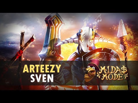 Arteezy (Sven) EG vs OpTic @ Midas Mode