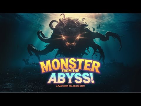 🐙 Monster From the Abyss! (Rare Deep-Sea Encounter) 🌊