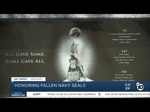 Monument honors fallen Navy SEALs at Miramar National Cemetery