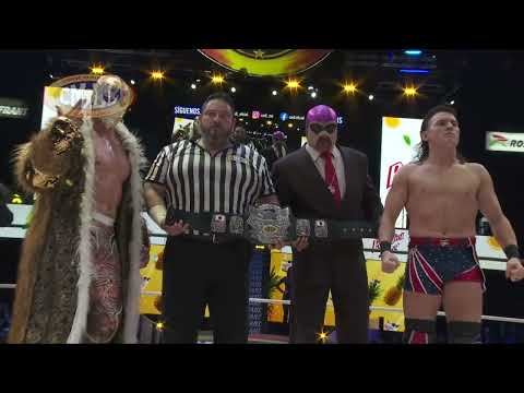CMLL - SPEED BALL MIKE BAILEY (R) VS MÁSCARA DORADA (C)/ARENA MÉXICO/19-12-25