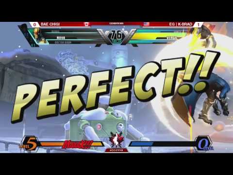 Canada Cup Gaming Vancouver series Umvc3 Bae Chigi vs EG K Brad