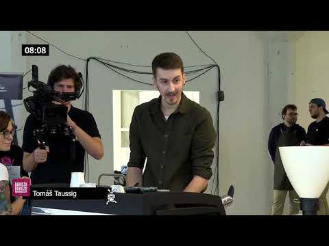 Tomáš Taussig | semifinále soutěže Barista roku 2020