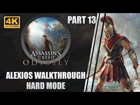 Assassin's Creed: Odyssey | Hard Walkthrough | Xbox One X 4K | Part 13 "Taking Out Cultists"
